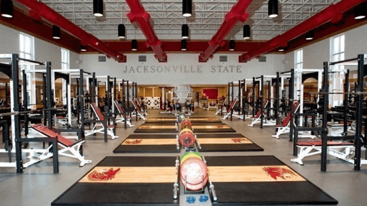 Jacksonville University Athletics Weight Room