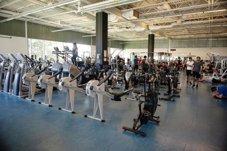 Physical Activities Complex (photo courtesy of University of Waterloo Athletics)