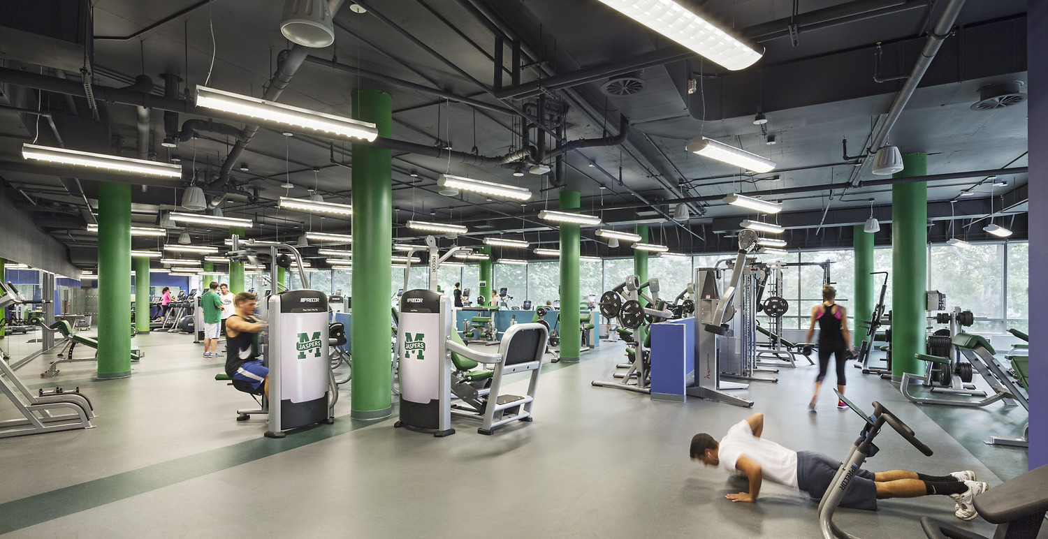 fitness center at manhattan college