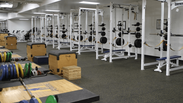 Stewart Stadium Weight Room