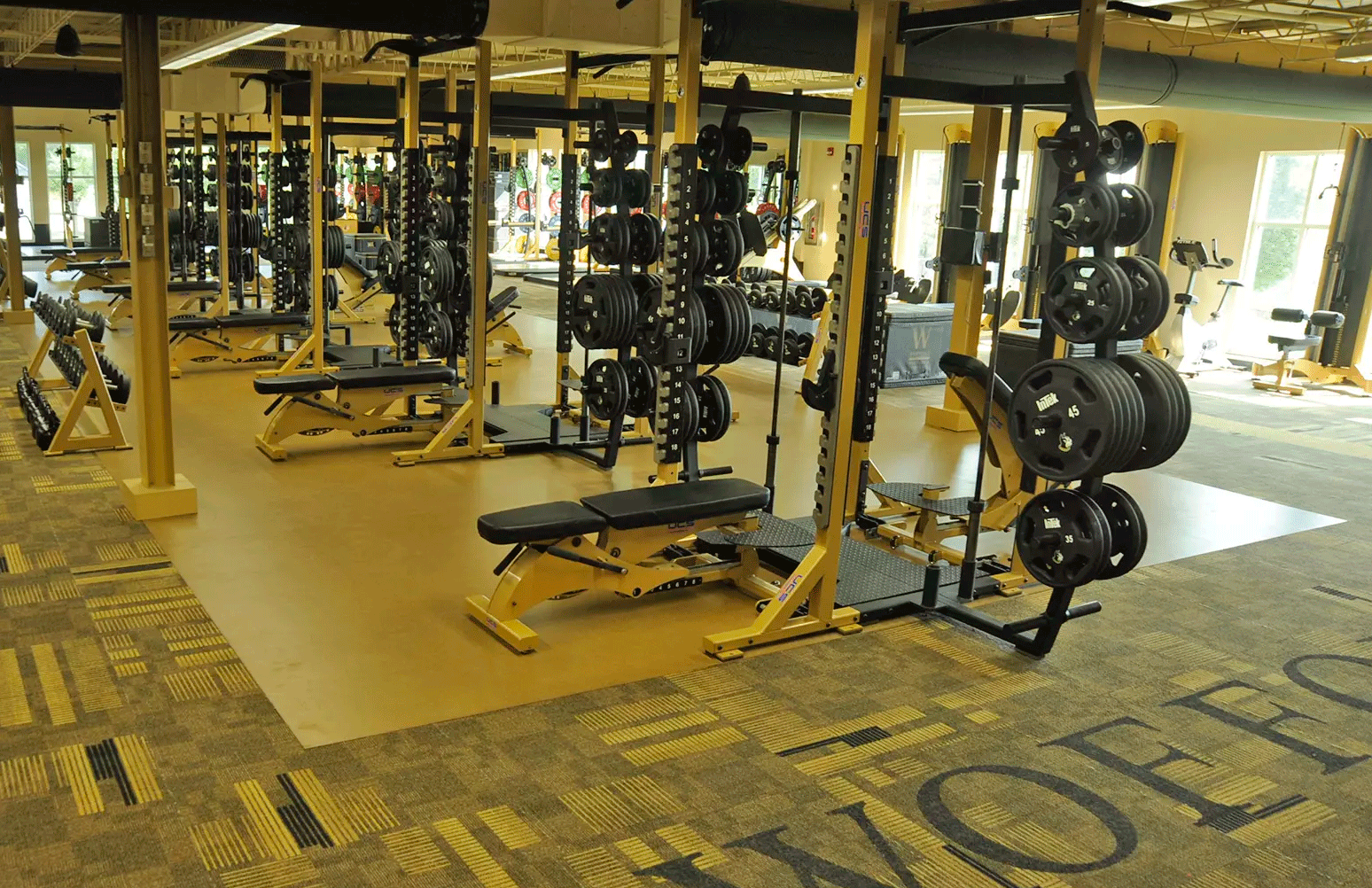 Joe E. Taylor Center Weight Room