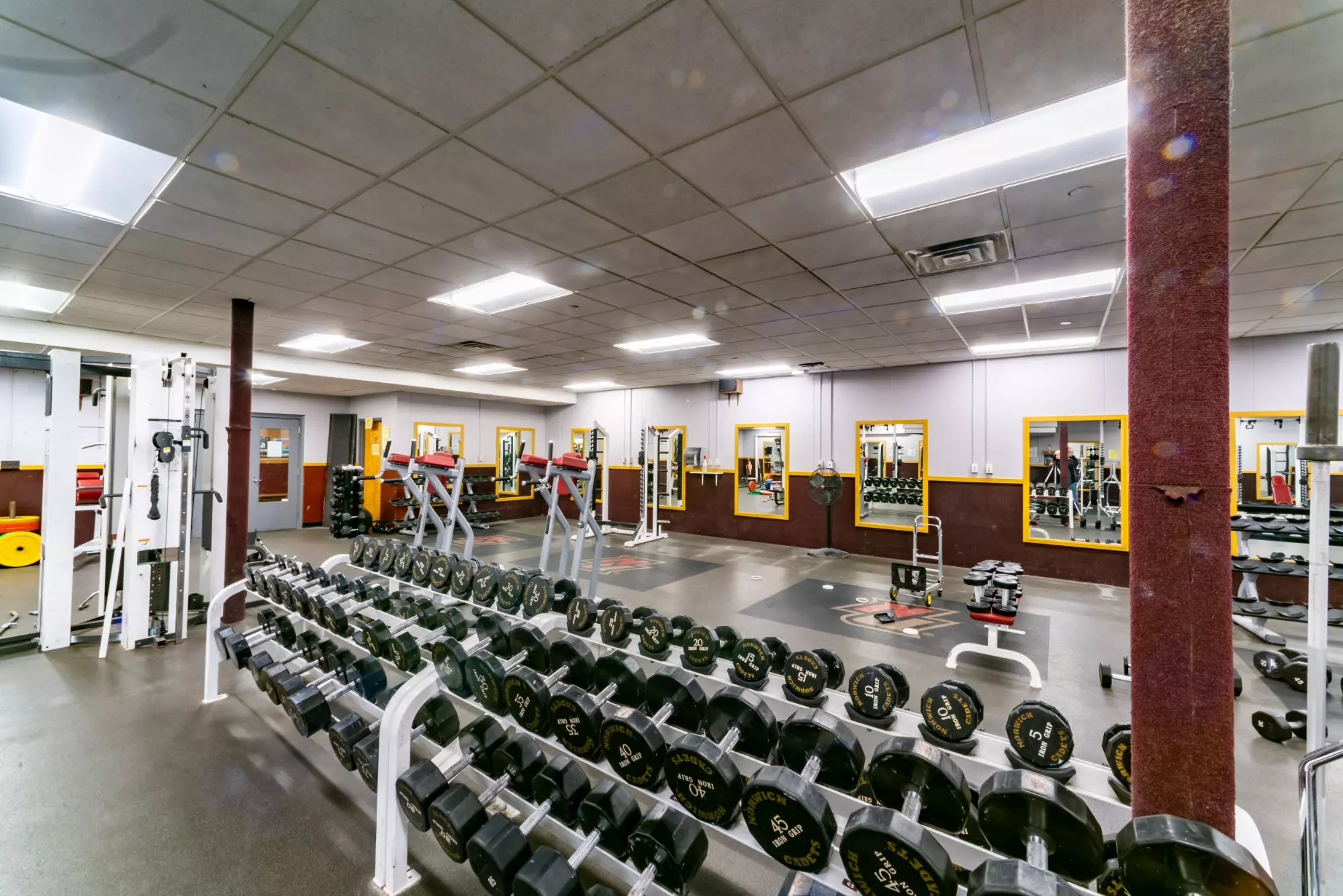 Plumley Armory Weight Room