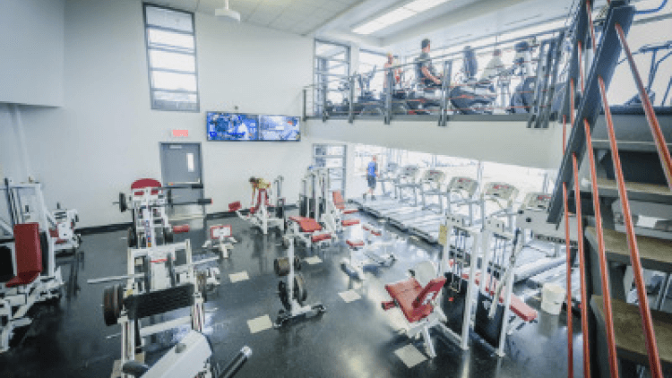 Ben Weider training room