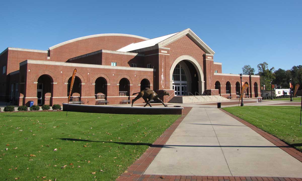Weight Room at the John W. Pope, Jr. Convocation Center