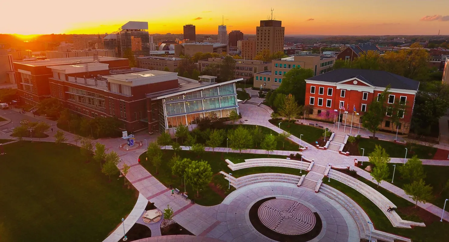 The University of Akron campus