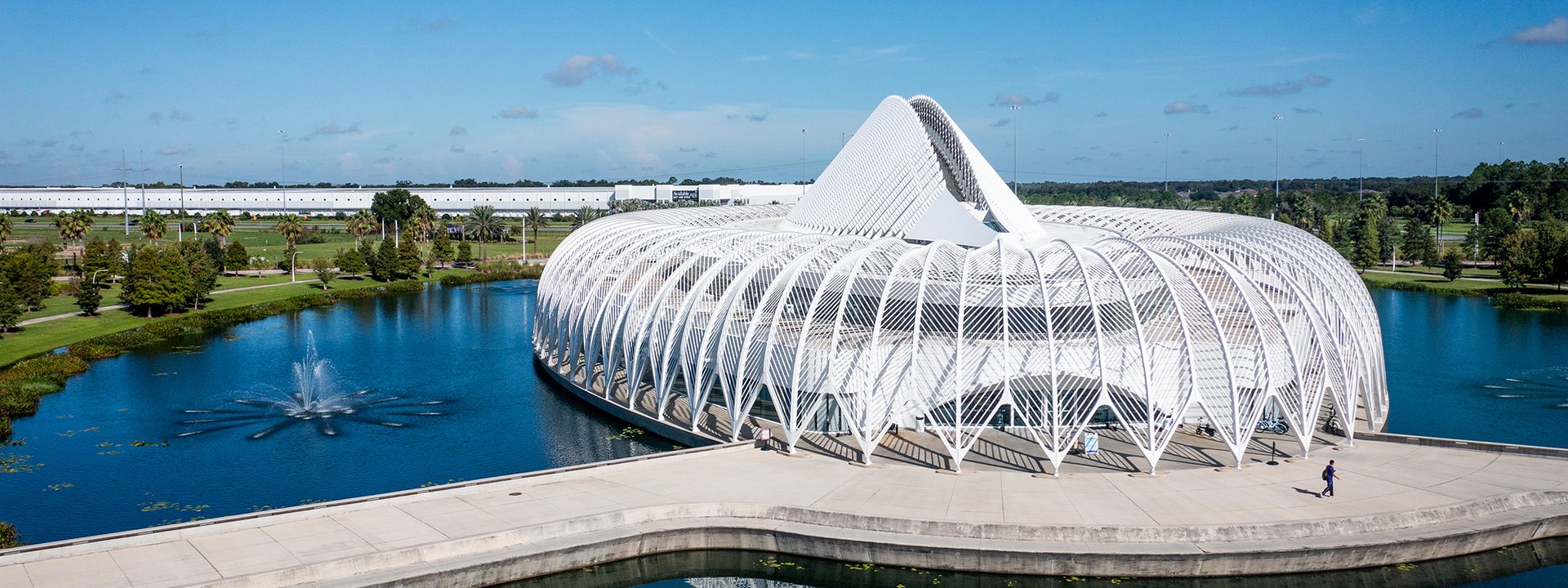 The Innovation, Science and Technology building at Florida Polytechnic University