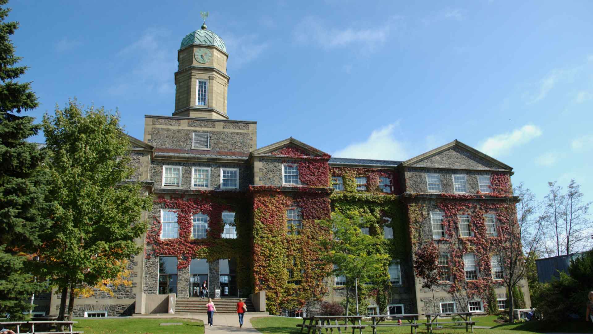Henri Hicks Building at Dalhousie University in Halifax on a clear sunny day