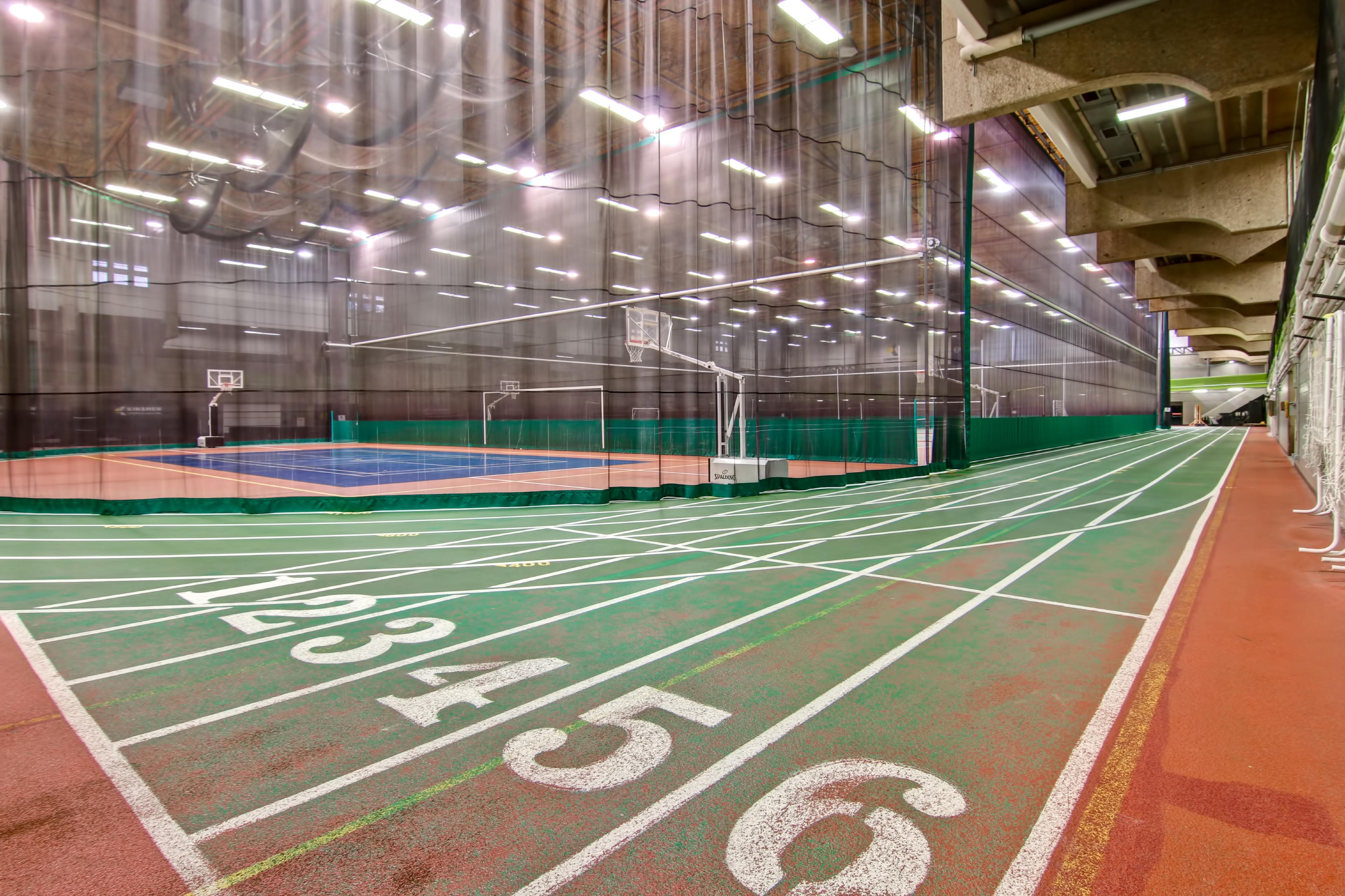 Kinsmen Sport Centre Field House Indoor Track