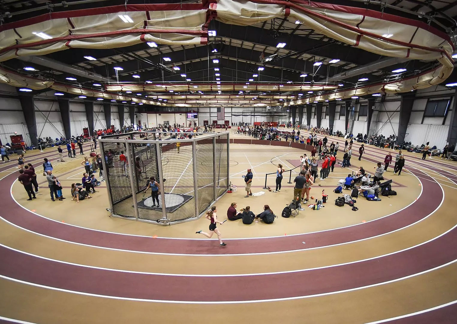 Springfield College Fieldhouse Indoor Track
