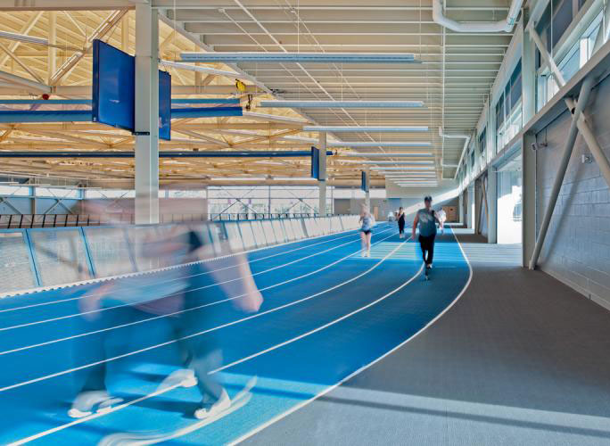Canada Games Centre Indoor Track