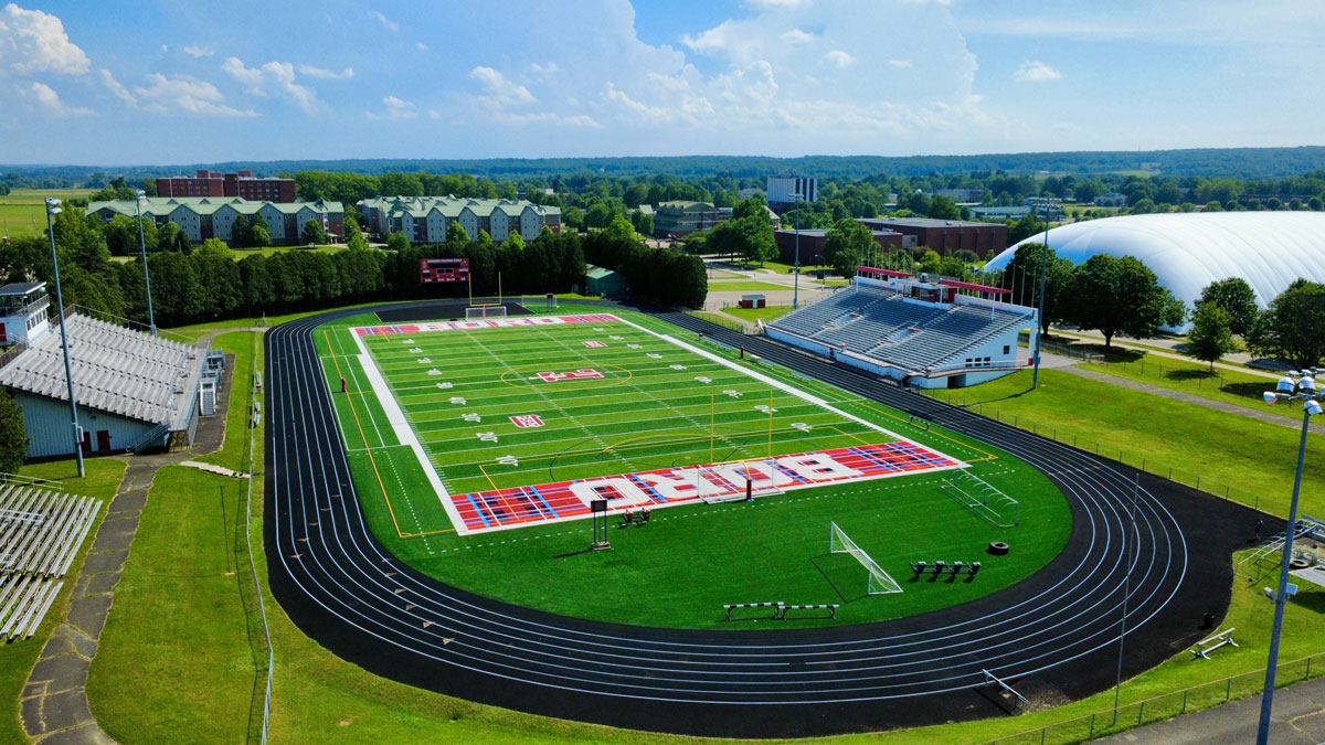 Sox Harrison Stadium outdoor track