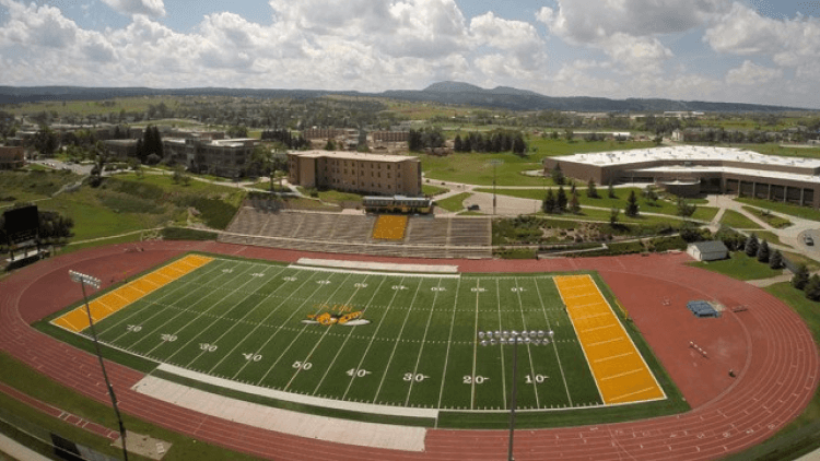 (266) Black Hills State University - Lyle Hare Stadium