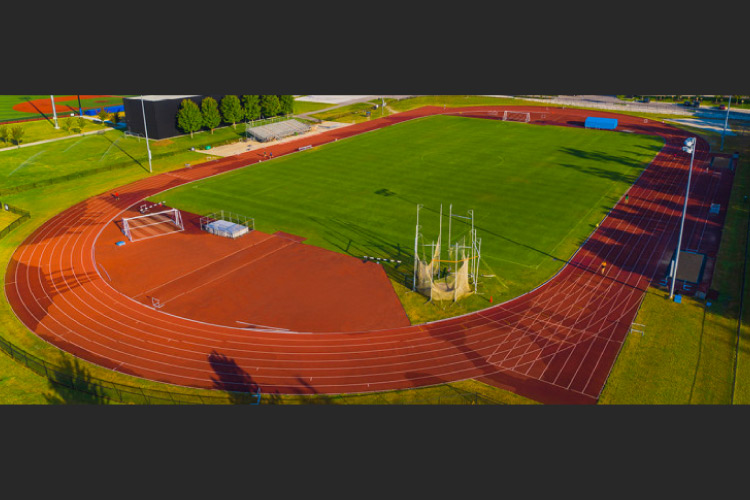 Rashpal Dhillon Track and Field Oval at Thunderbird Park (photo courtesy of UBC Athletics)