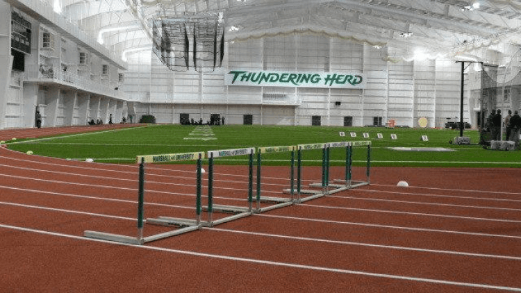 Indoor Track at Chris Cline Athletic Complex