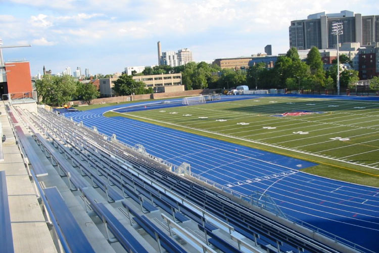 University of Toronto Varsity Blues outdoor track (photo courtesy of Centaur Products)