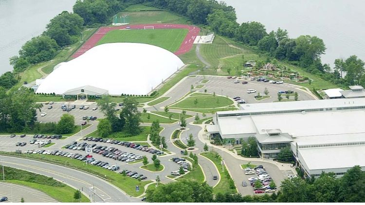 Outdoor Track at the Rmu Island Sports Center