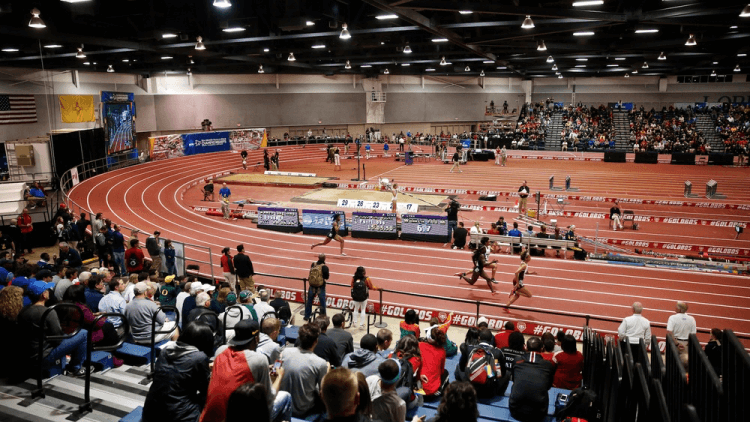 Indoor Track at the Albuquerque Convention Center